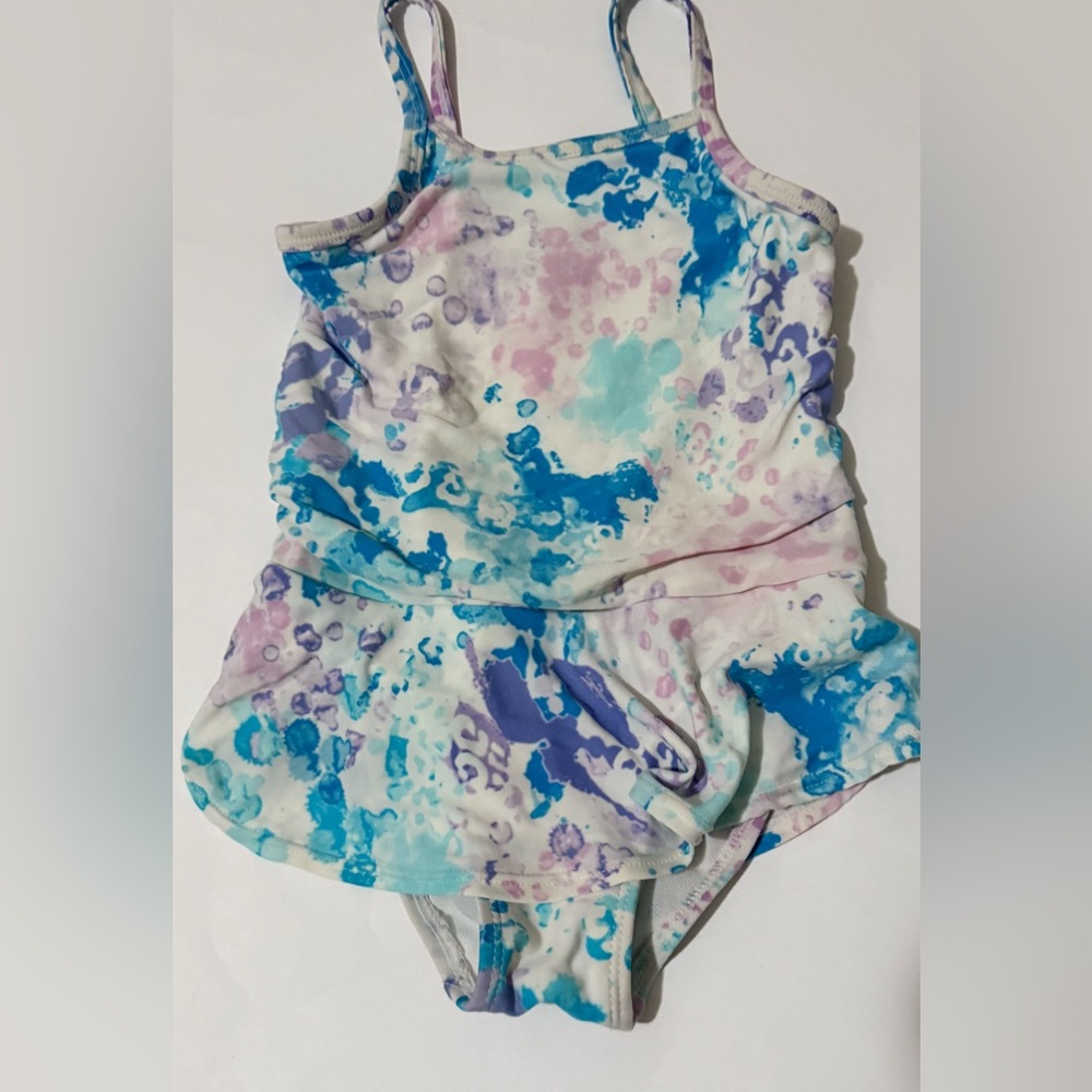 Joe Boxer blue and purple swim suit